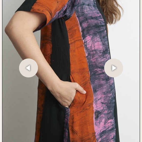 Osei-Duro Nonna Dress in Carmine XS - Picture 2 of 9